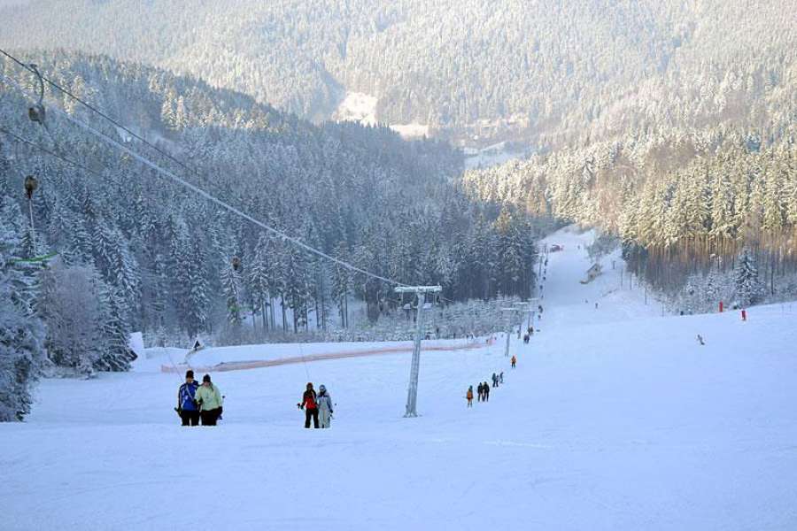 Ski areál Soláň - Vrchol