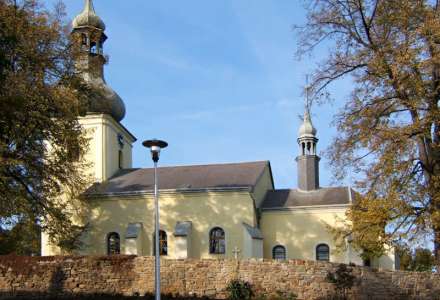 Kostel sv. Václava Velká Polom