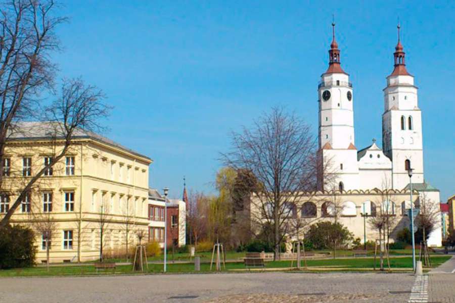 Vyhlídková věž kostela sv. Martina v Krnově
