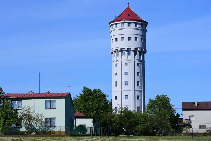 Vodárenská věž v Karviné