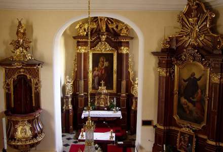 Kostel sv. Maxmiliána Hukvaldy