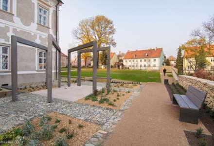 Piaristický klášter Příbor - zahrady