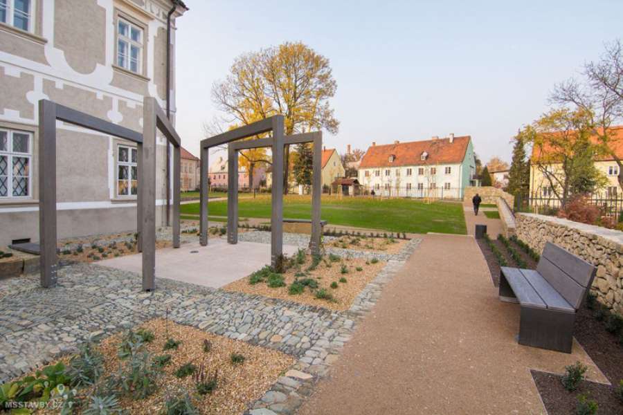 Piaristický klášter Příbor - zahrady