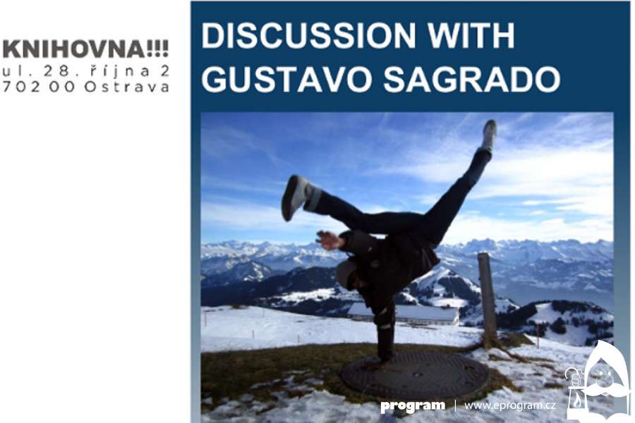 American Corner Ostrava - Discussion with Gustavo Sagrado