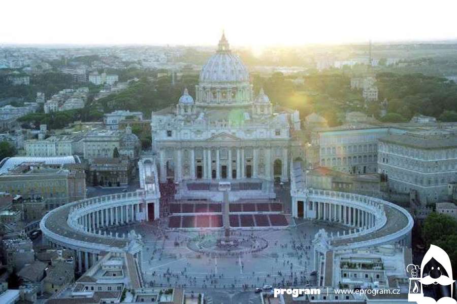 Svatý Petr a papežské baziliky Říma