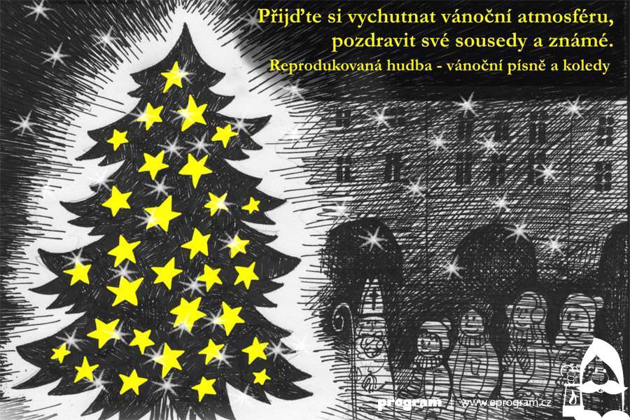 Rozsvícení vánočního stromu v Brušperku