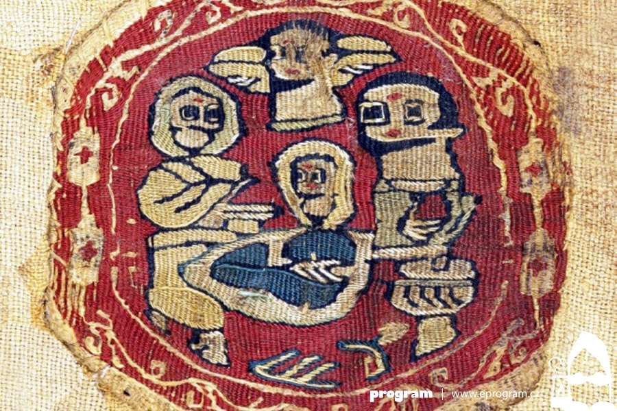 Koptské textilie Slezského zemského muzea