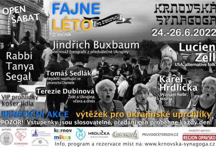 Benefiční festival / FAJNE LÉTO po židovsku