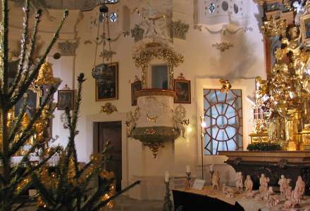 Vizovická vánoční kaple tak, jak velí tradice
