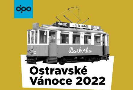 Ostravské Vánoce 2022 / Adventní jízdy tramvají Barborka