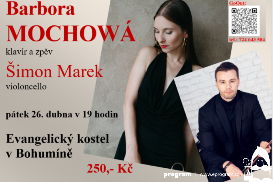 Koncert Barbory Mochowé a Šimona Marka