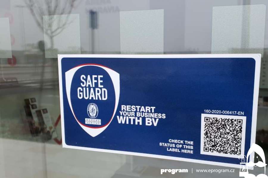 Outlet Arena Moravia získal značku bezpečného provozu SafeGuard