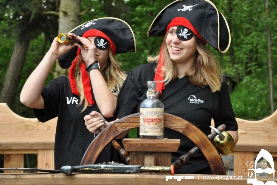 Pirátský den ve family parku Skalka - slavnostní otevření nových atrakcí