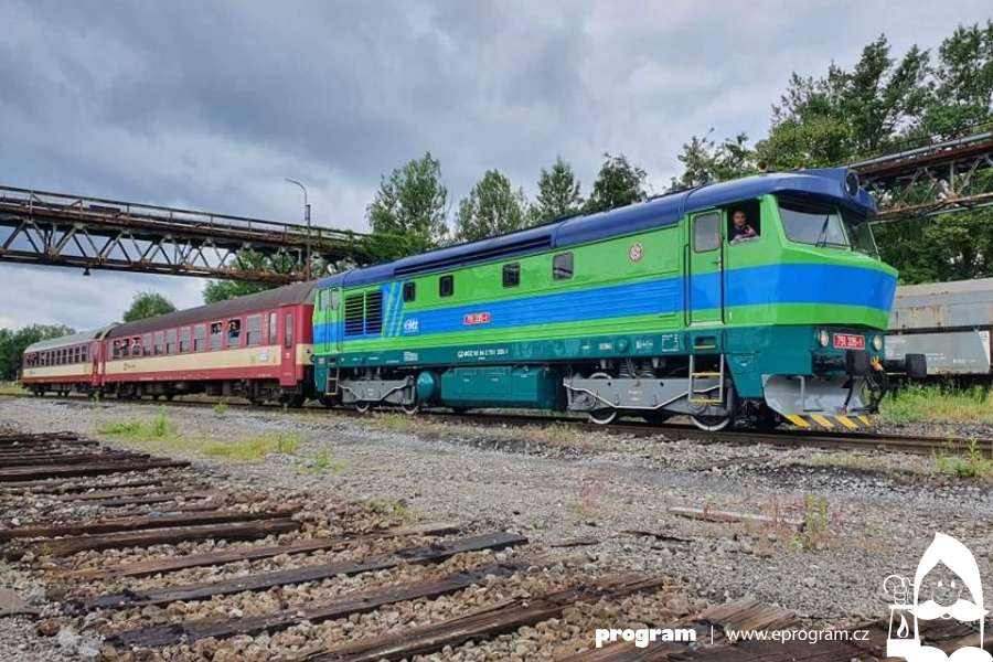Víkendové vlakové vyjížďky po uhelných vlečkách byly zahájeny