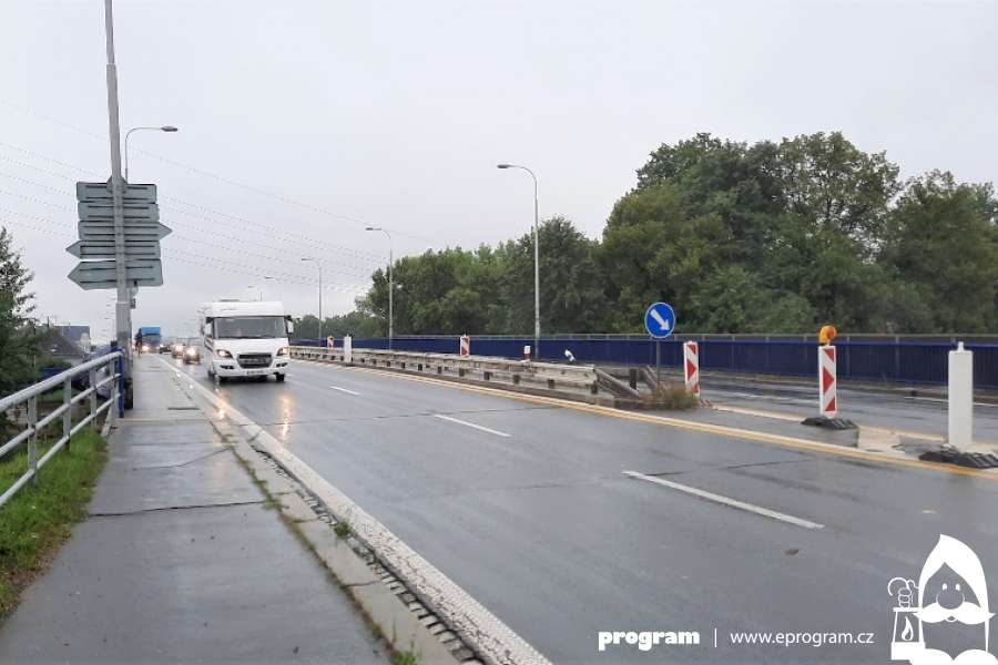 Začíná oprava mostů v Rudné ulici v Ostravě-Vítkovicích, potrvá dva roky