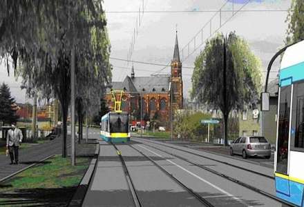 Do Hlučínské ulice v Ostravě-Přívoze se po modernizaci vrátí tramvaje