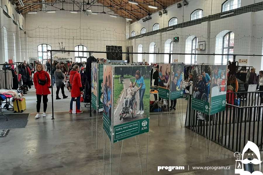 Výstava v Trojhalí chce přilákat organizaci ADRA nové dobrovolníky