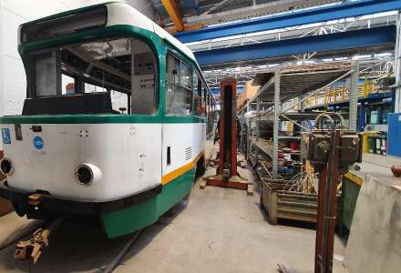Liberecké tramvaje prochází generální opravou v ostravském závodě Škoda Group