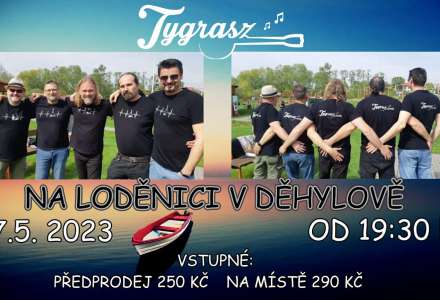 TYGRASZ - jarní koncert na Loděnici v Děhylově