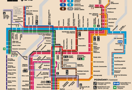 Plánované „Ostravské metro“ staví na třech páteřních tramvajových linkách