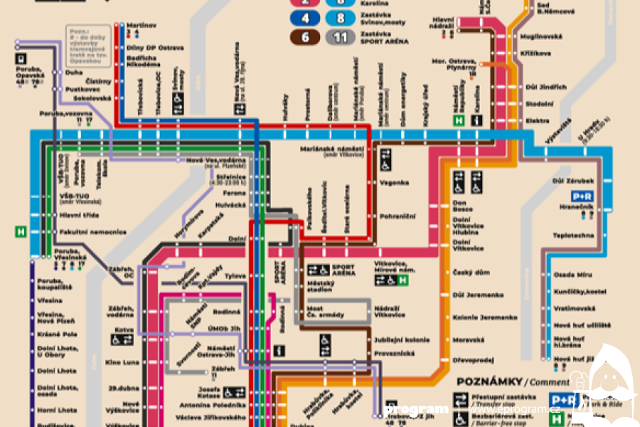 Plánované „Ostravské metro“ staví na třech páteřních tramvajových linkách