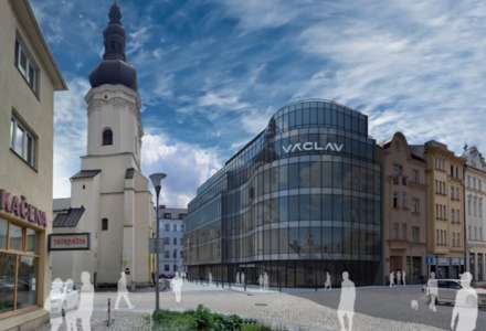 Projekt polyfunkčního domu VÁCLAV pokračuje v přípravě