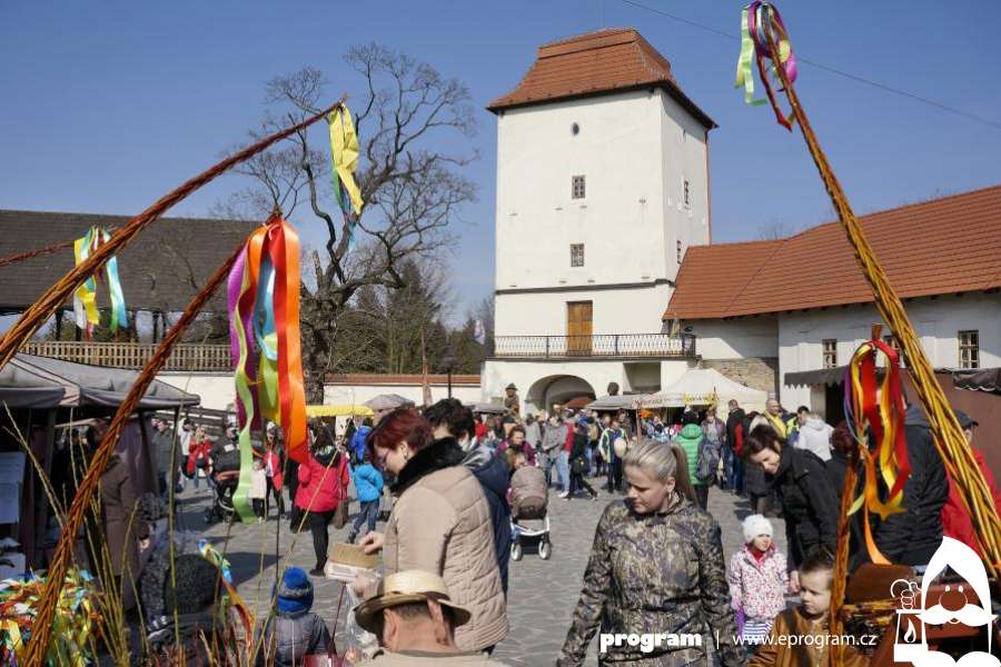 Tradiční velikonoční jarmark v areálu Slezskoostravského hradu 